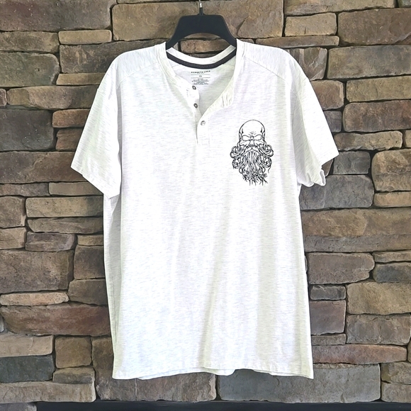 Kenneth Cole New York Other - Men's Bearded Skull Tshirt 2XL